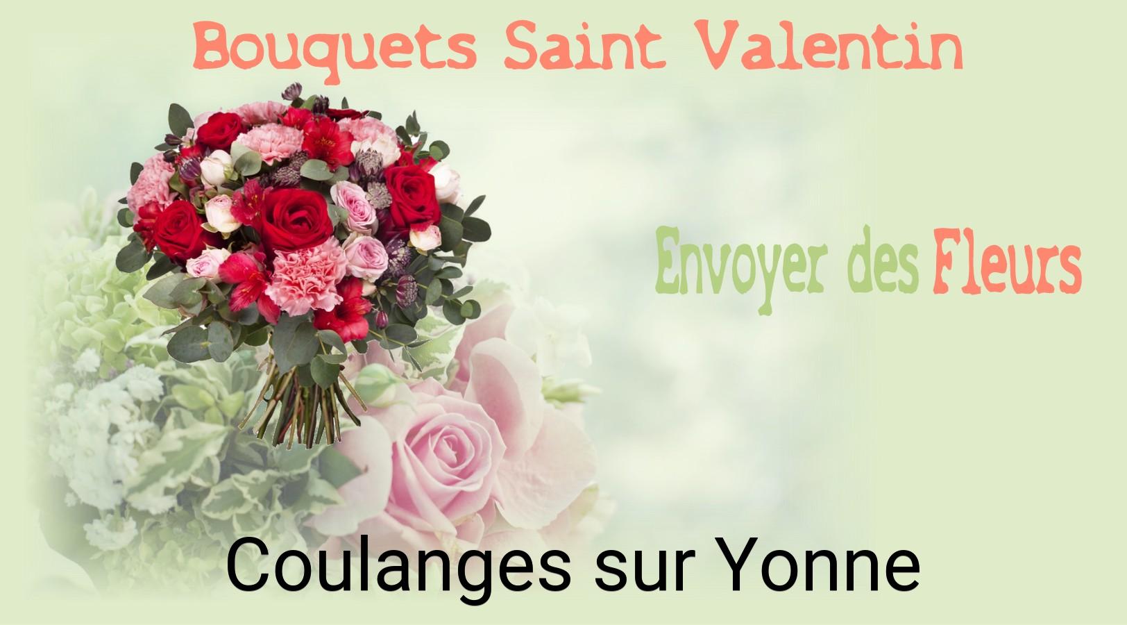 Roses de Saint-Valentin livrées à Coulanges-sur-Yonne